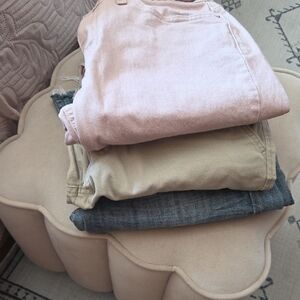 Levis  Pink, Beige, and Gray Pants Set Not In Sale